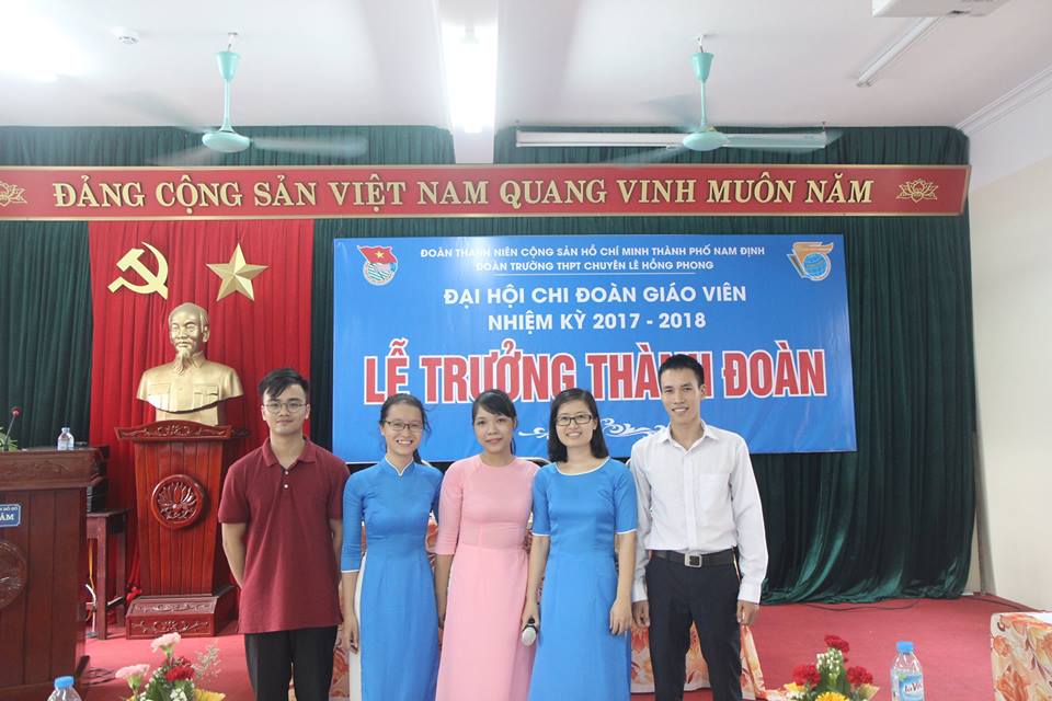 ĐẠI HỘI CHI ĐOÀN GIÁO VIÊN NHIỆM KỲ 2017-2018